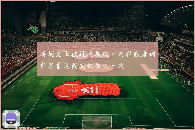 英超后卫被过次数统计内科威廉姆斯居首范戴克仅被过一次